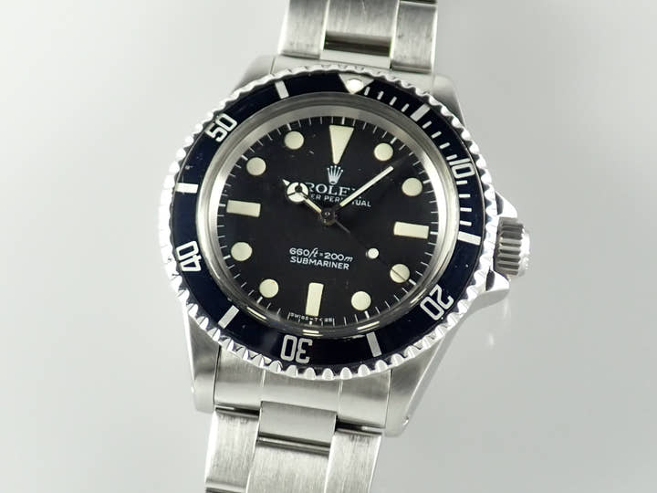 ロレックス サブマリーナー Ref.5513 ステンレススチール ブラック文字盤