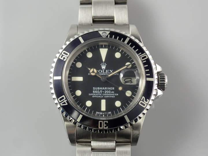 ロレックス サブマリーナー デイト Ref.1680 ステンレススチール ブラック文字盤