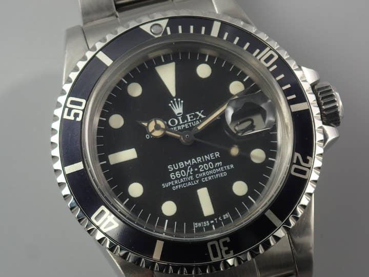 ロレックス サブマリーナー デイト Ref.1680 ステンレススチール ブラック文字盤