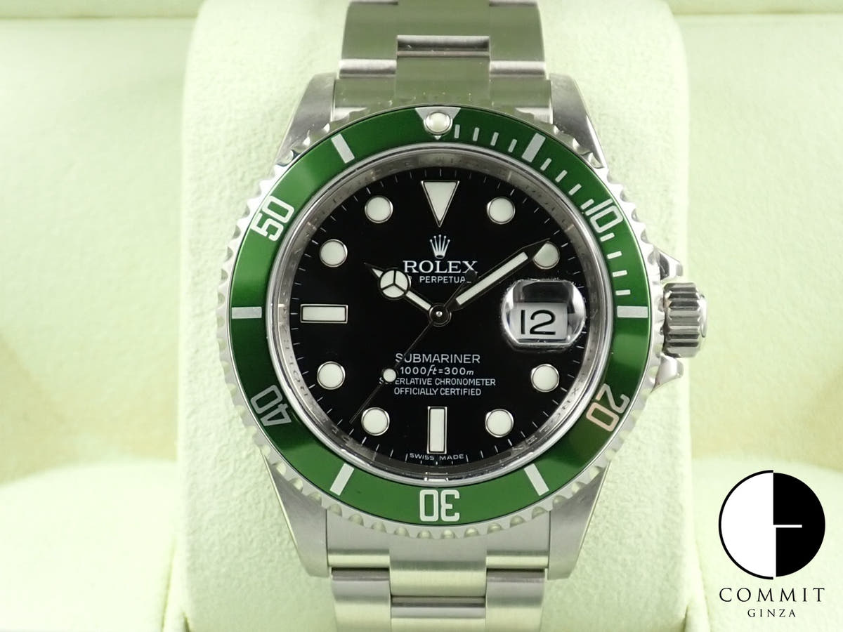 Rolex Submariner Date Ref. 16610LV Stainless Steel Black Dial