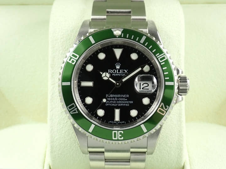 Rolex Submariner Date Ref. 16610LV Stainless Steel Black Dial