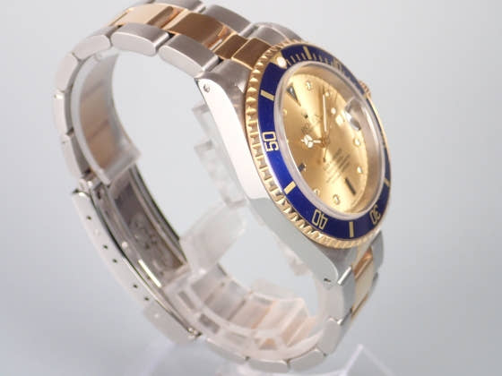 ロレックス サブマリーナー Ref.16613 シャンパン文字盤 中古 submariner-54