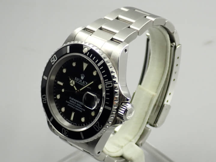 Rolex Submariner Date Ref. 16610 Stainless Steel Black Dial
