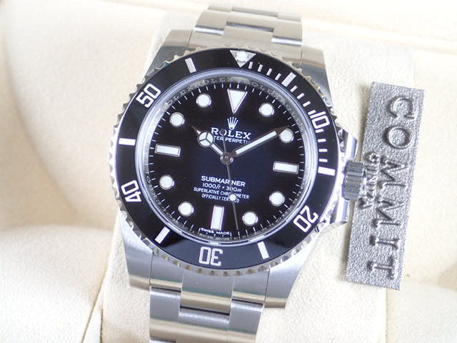 ロレックス サブマリーナー Ref.114060 ブラック文字盤 未使用 submariner-78