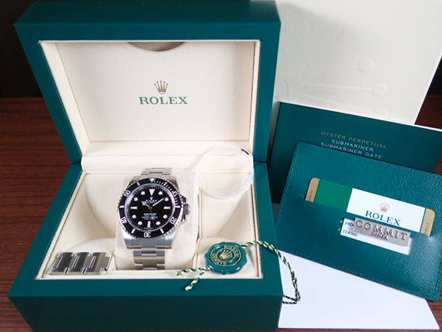 ロレックス サブマリーナー Ref.114060 ブラック文字盤 未使用 submariner-78