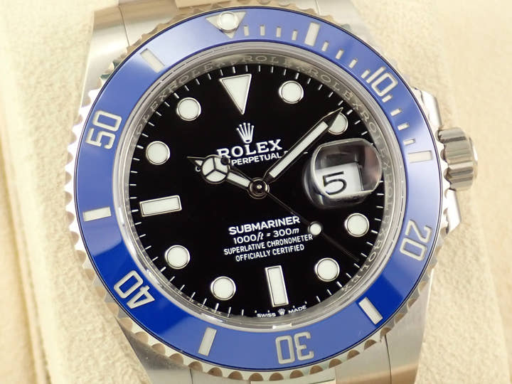 ロレックス サブマリーナー デイト Ref.126619LB ホワイトゴールド ブラック文字盤