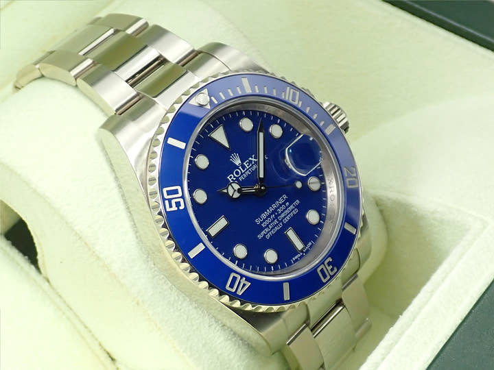 ロレックス サブマリーナー デイト Ref.116619LB ホワイトゴールド ブルー文字盤