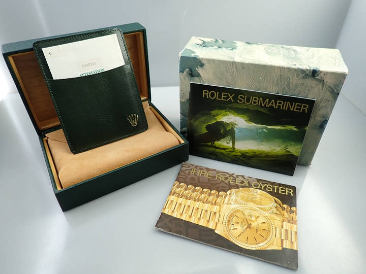 ロレックス サブマリーナー デイト Ref.16610 ステンレススチール ブラック文字盤