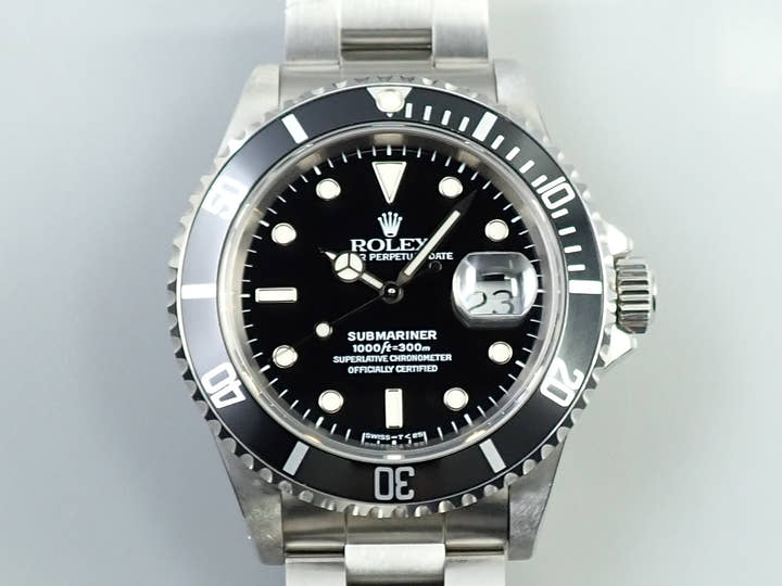 ロレックス サブマリーナー デイト Ref.16610 ステンレススチール ブラック文字盤