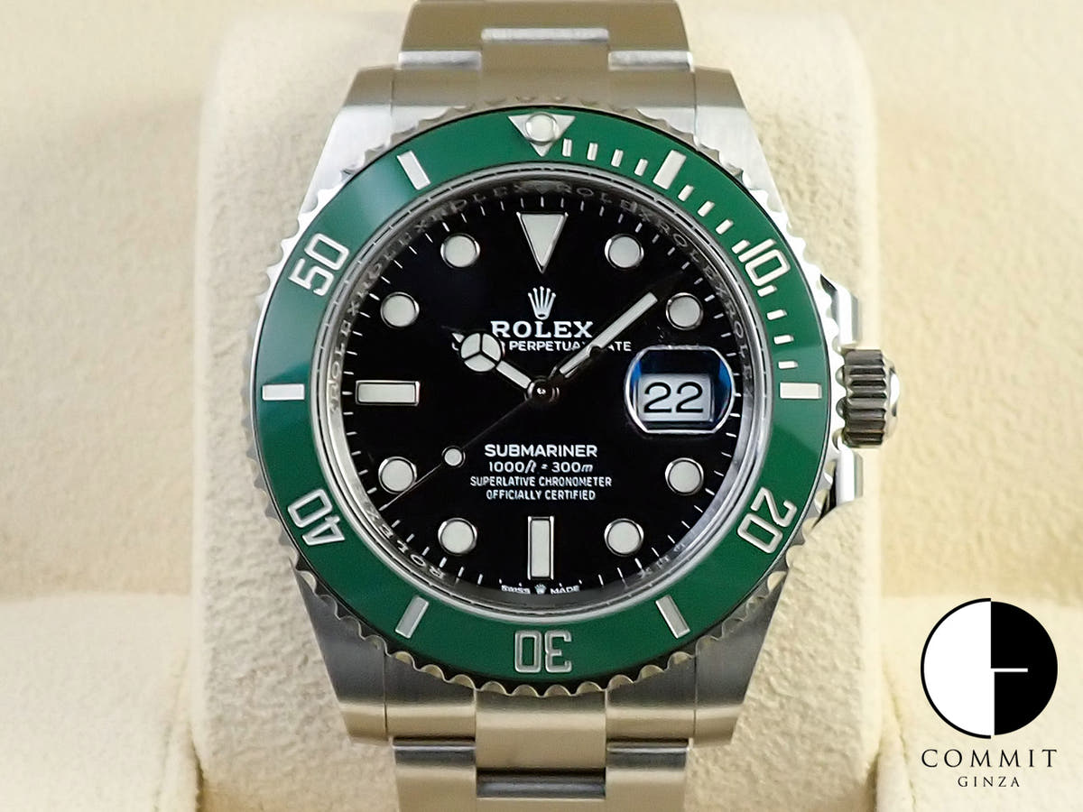 ロレックス サブマリーナー デイト Ref.126610LV ステンレススチール ブラック文字盤