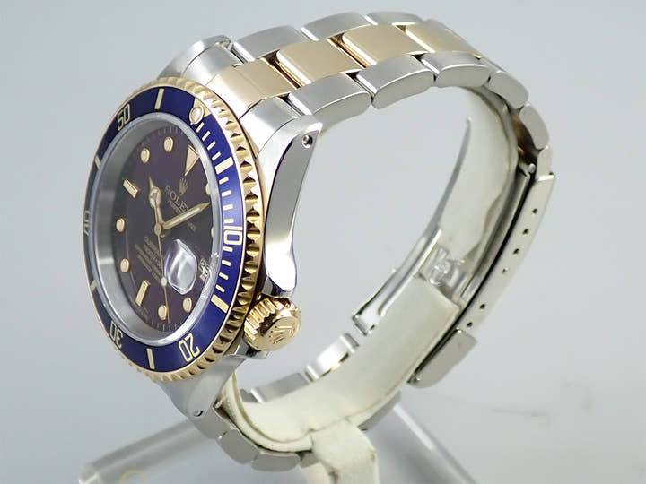 ロレックス サブマリーナー デイト Ref.16613 ステンレススチール/イエローゴールド ブルー文字盤
