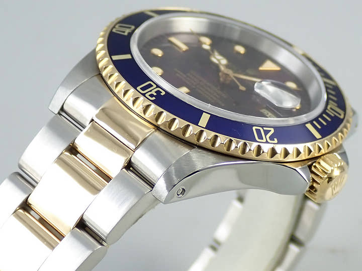 ロレックス サブマリーナー デイト Ref.16613 ステンレススチール/イエローゴールド ブルー文字盤