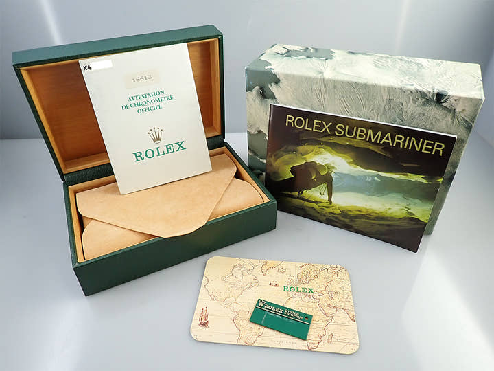 ロレックス サブマリーナー デイト Ref.16613 ステンレススチール/イエローゴールド ブルー文字盤