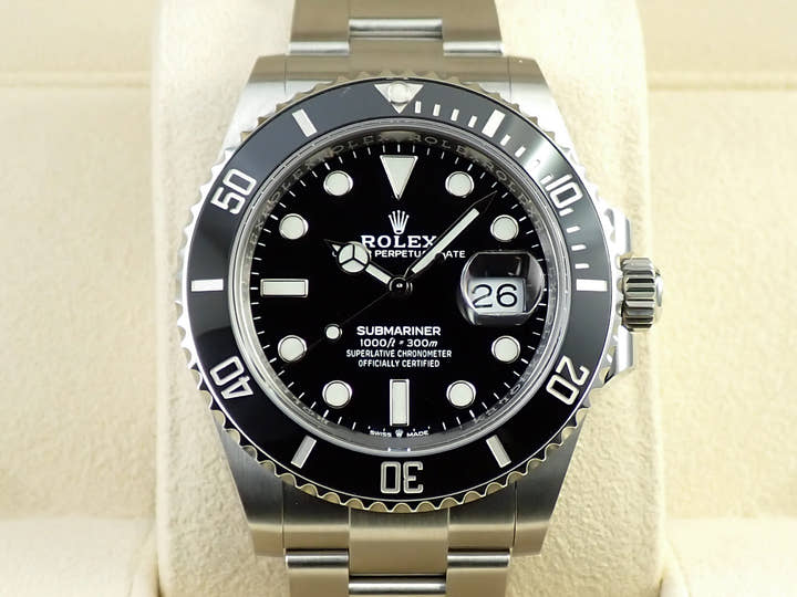 ロレックス サブマリーナー デイト Ref.126610LN ステンレススチール ブラック文字盤