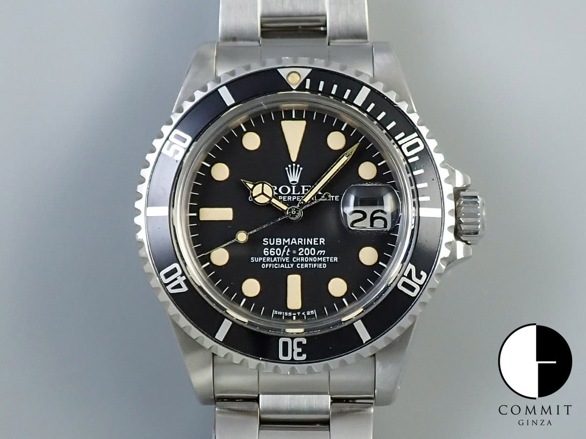 ロレックス サブマリーナー デイト Ref.1680 ステンレススチール ブラック文字盤