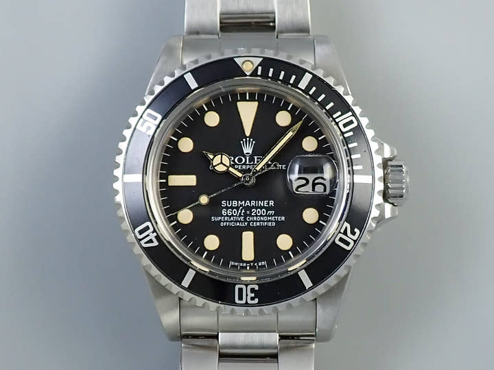ロレックス サブマリーナー デイト Ref.1680 ステンレススチール ブラック文字盤