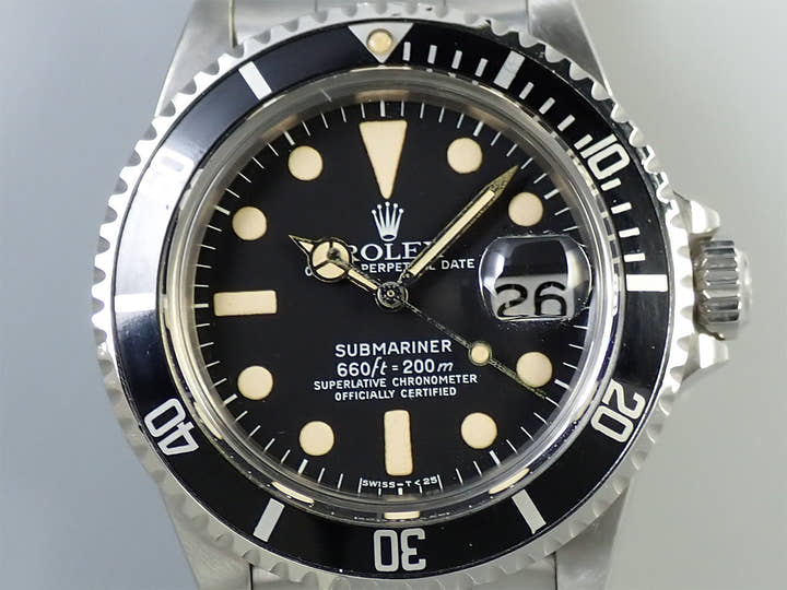 ロレックス サブマリーナー デイト Ref.1680 ステンレススチール ブラック文字盤