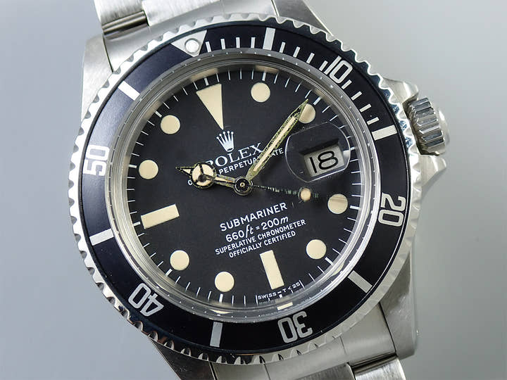 ロレックス サブマリーナー デイト Ref.1680 ステンレススチール ブラック文字盤