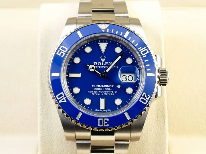 ロレックス サブマリーナー デイト Ref.116619LB ホワイトゴールド ブルー文字盤