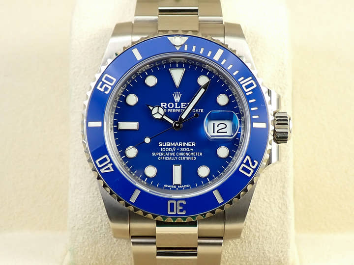 ロレックス サブマリーナー デイト Ref.116619LB ホワイトゴールド ブルー文字盤