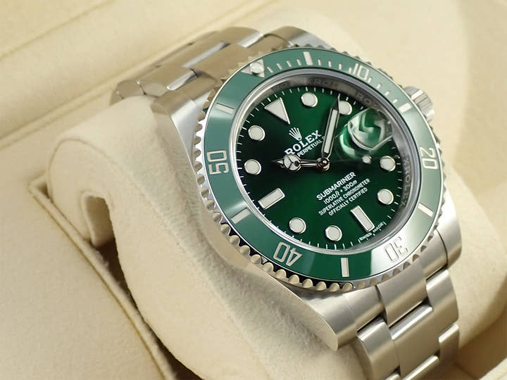 Rolex Submariner Date Ref. 116610LV Stainless Steel Green Dial