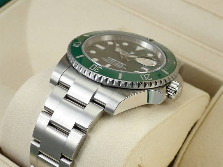 Rolex Submariner Date Ref. 116610LV Stainless Steel Green Dial