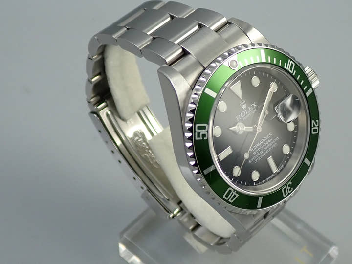 ロレックス サブマリーナー デイト Ref.16610LV ステンレススチール ブラック文字盤