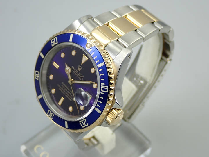 Rolex Submariner Date Ref. 16613 Stainless Steel/Yellow Gold Blue Dial
