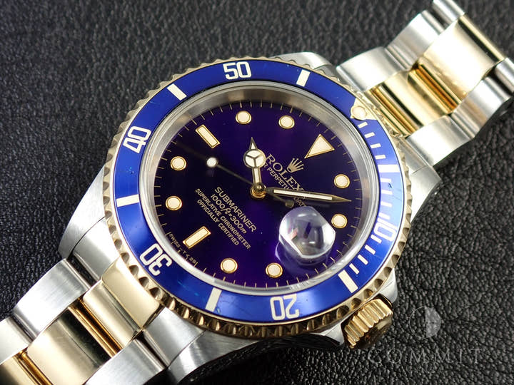 Rolex Submariner Date Ref. 16613 Stainless Steel/Yellow Gold Blue Dial