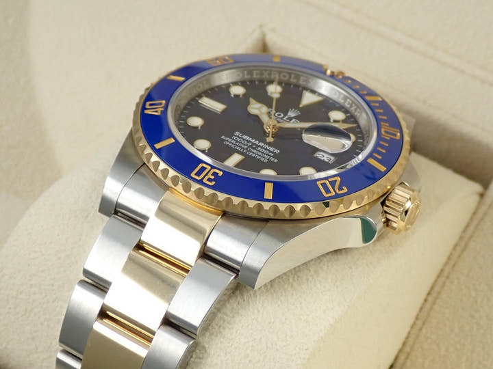 ロレックス サブマリーナー デイト Ref.126613LB ステンレススチール/イエローゴールド ブルー文字盤