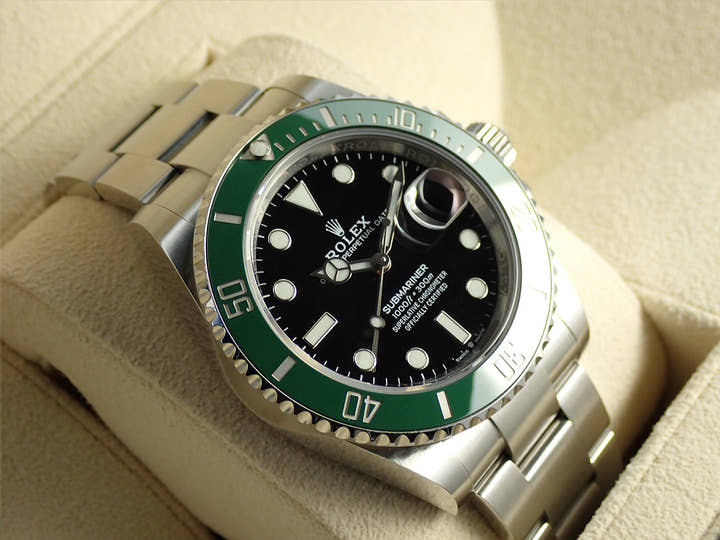 ロレックス サブマリーナー デイト Ref.126610LV ステンレススチール ブラック文字盤