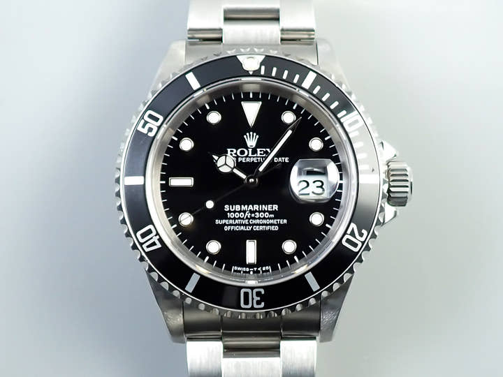 ロレックス サブマリーナー デイト Ref.16610 ステンレススチール ブラック文字盤
