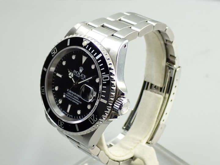Rolex Submariner Date Ref. 16610 Stainless Steel Black Dial