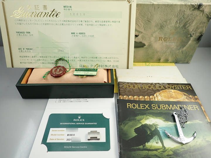 Rolex Submariner Date Ref. 16610 Stainless Steel Black Dial