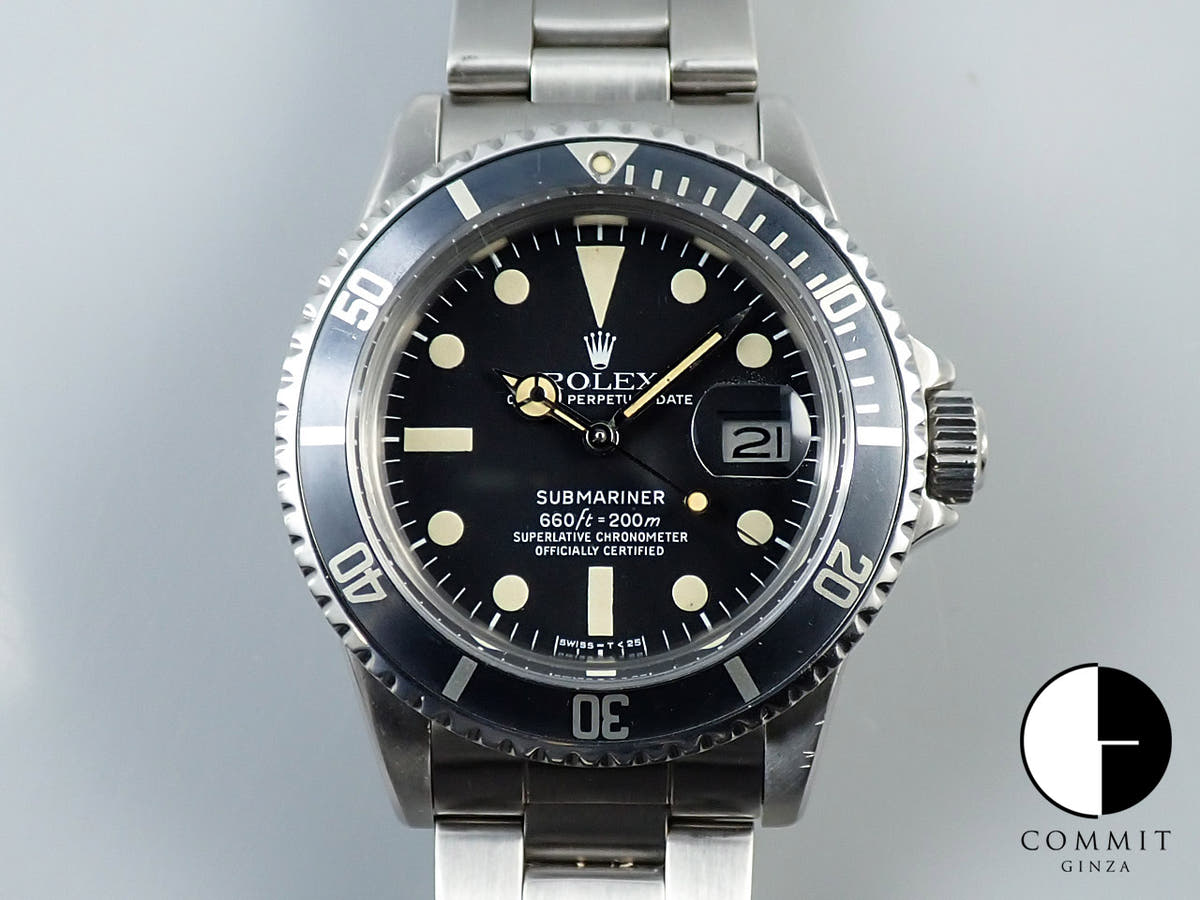 ロレックス サブマリーナー デイト Ref.1680 ステンレススチール ブラック文字盤