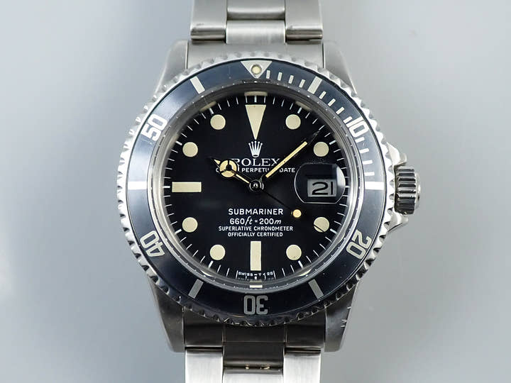 ロレックス サブマリーナー デイト Ref.1680 ステンレススチール ブラック文字盤