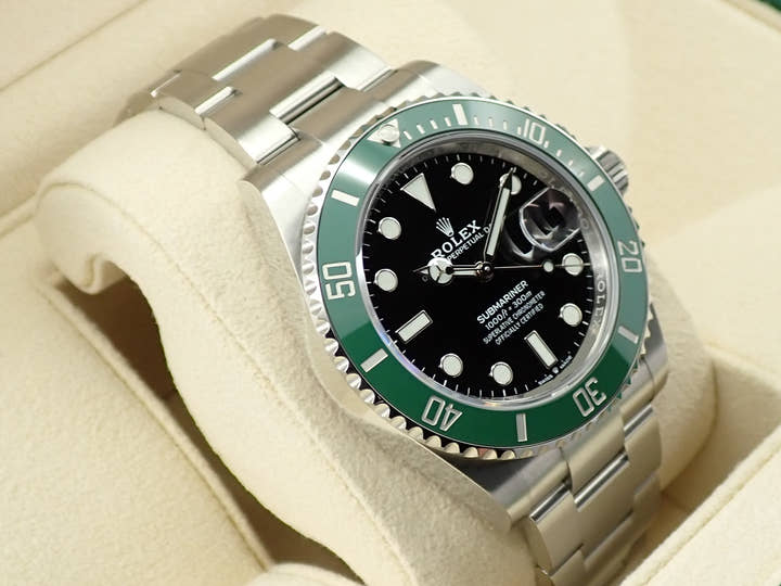 ロレックス サブマリーナー デイト Ref.126610LV ステンレススチール ブラック文字盤