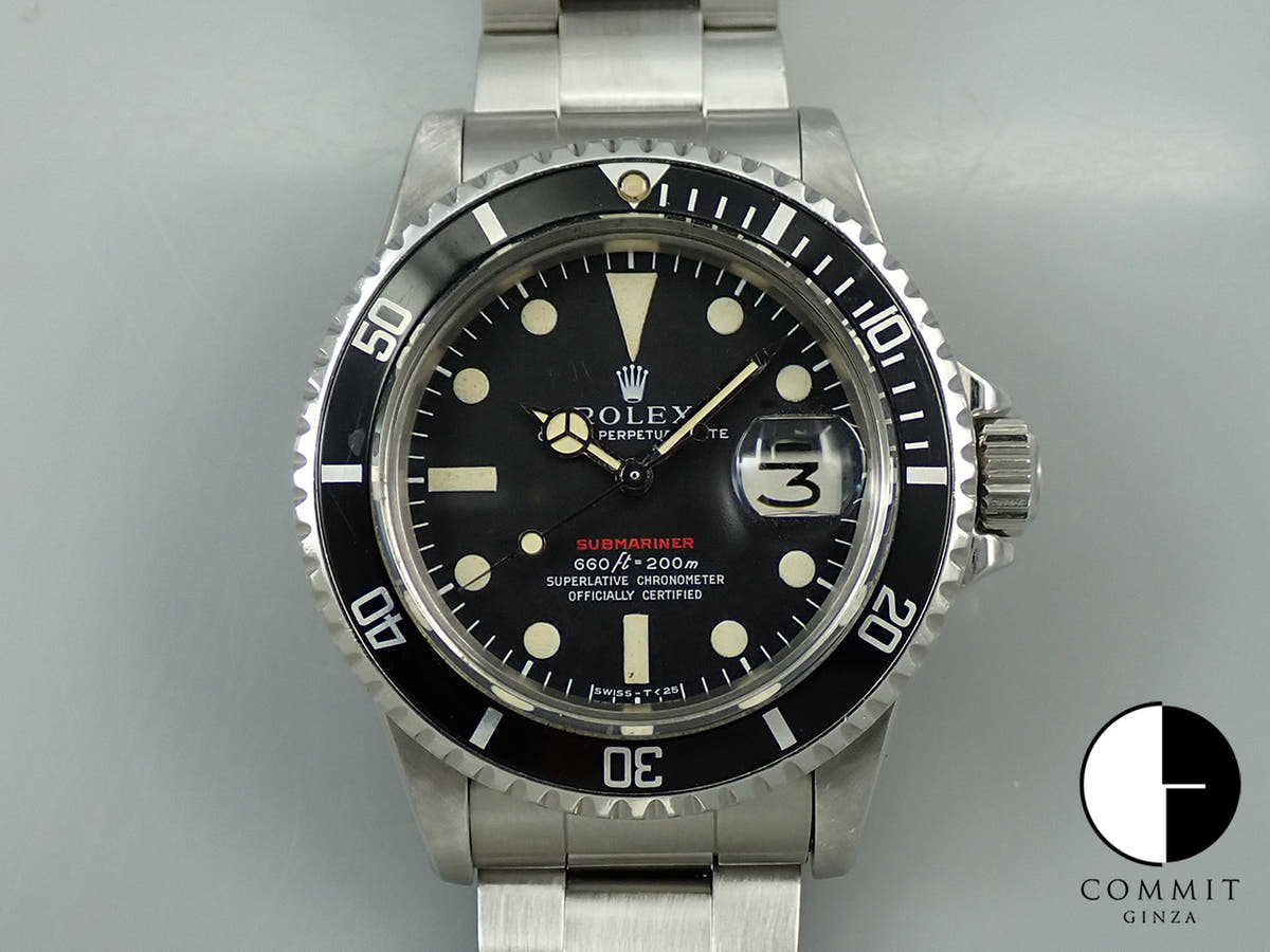 ロレックス サブマリーナー デイト Ref.1680 ステンレススチール ブラック文字盤