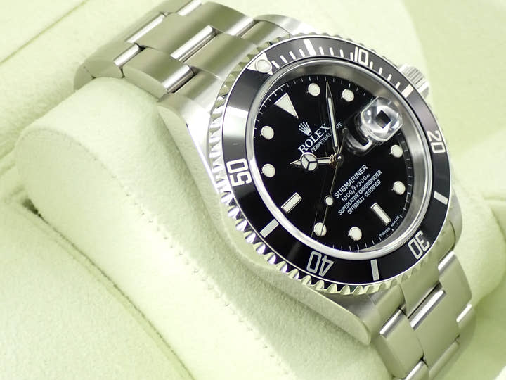 ロレックス サブマリーナー デイト Ref.16610 ステンレススチール ブラック文字盤