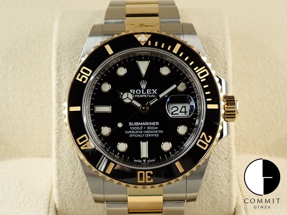 Rolex Submariner Date Ref. 126613LN Stainless Steel/Yellow Gold Black Dial
