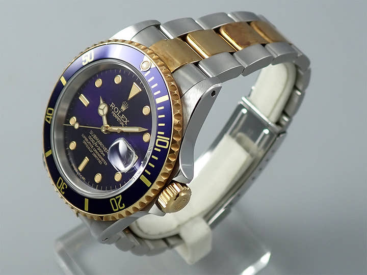 ロレックス サブマリーナー デイト Ref.16613 ステンレススチール/イエローゴールド ブルー文字盤