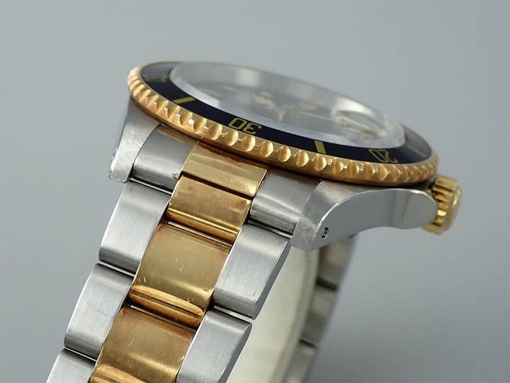 ロレックス サブマリーナー デイト Ref.16613 ステンレススチール/イエローゴールド ブルー文字盤