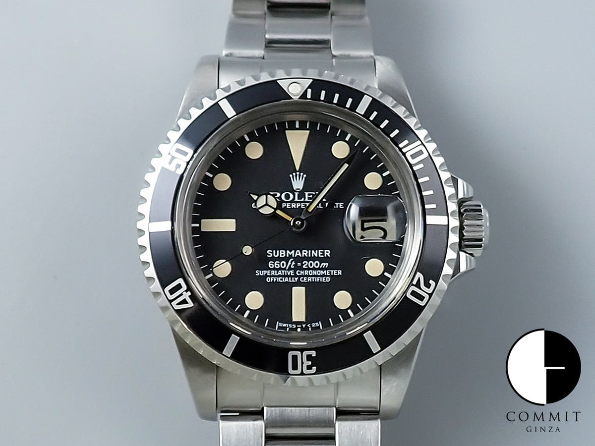 ロレックス サブマリーナー デイト Ref.1680 ステンレススチール ブラック文字盤