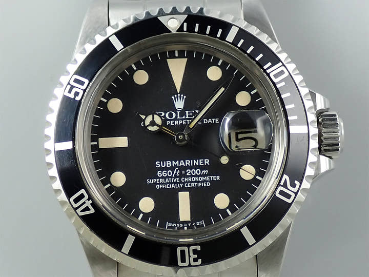 ロレックス サブマリーナー デイト Ref.1680 ステンレススチール ブラック文字盤