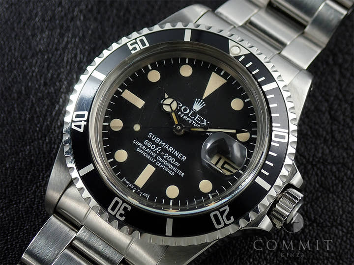 ロレックス サブマリーナー デイト Ref.1680 ステンレススチール ブラック文字盤