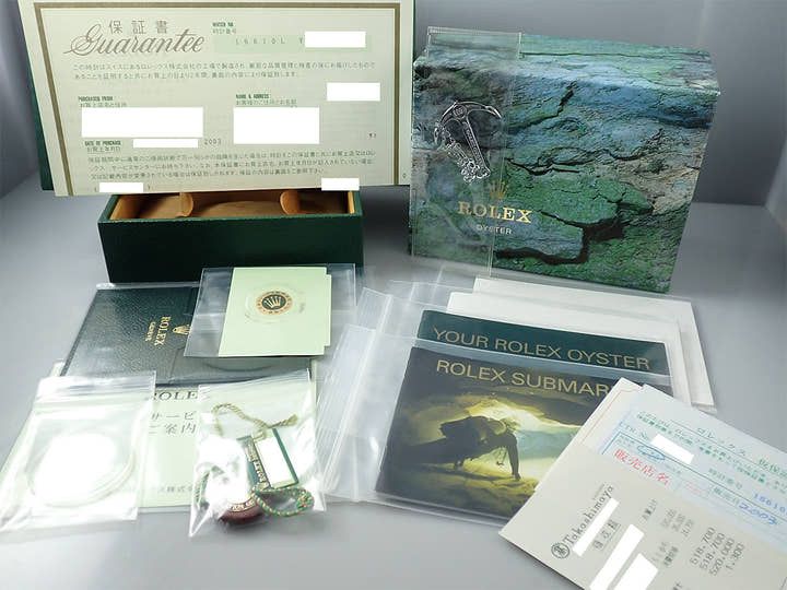 ロレックス サブマリーナー デイト Ref.16610LV ステンレススチール ブラック文字盤