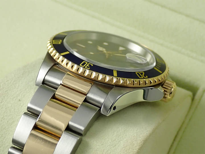 ロレックス サブマリーナー デイト Ref.16613 ステンレススチール/イエローゴールド ブルー文字盤