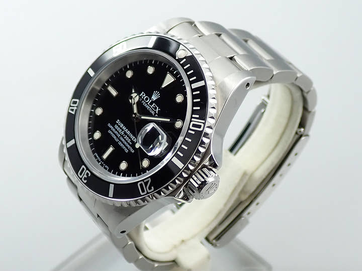 ロレックス サブマリーナー デイト Ref.16610 ステンレススチール ブラック文字盤