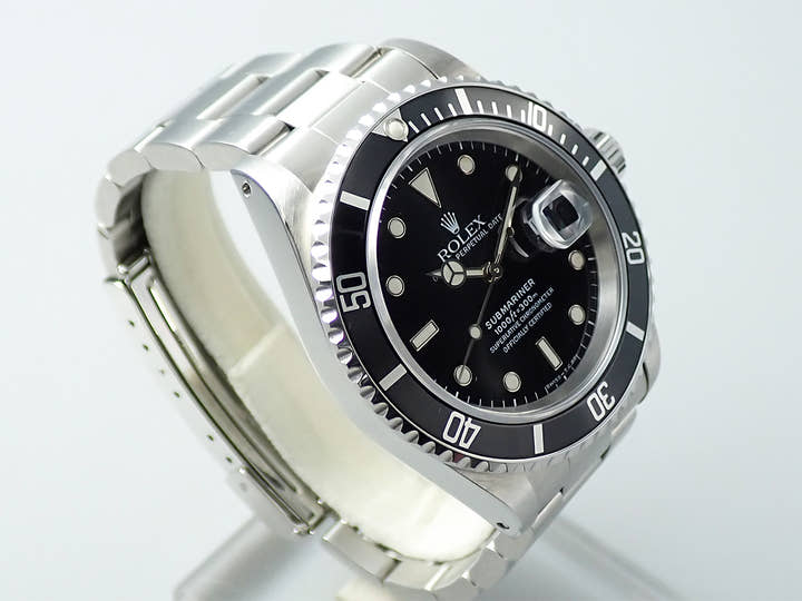 ロレックス サブマリーナー デイト Ref.16610 ステンレススチール ブラック文字盤