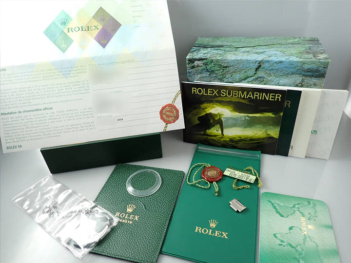 ロレックス サブマリーナー デイト Ref.16610LV ステンレススチール ブラック文字盤